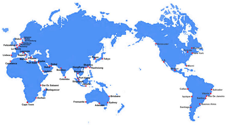 Global sales network